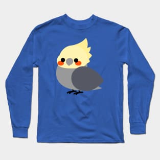 Gray Cockatiel Long Sleeve T-Shirt